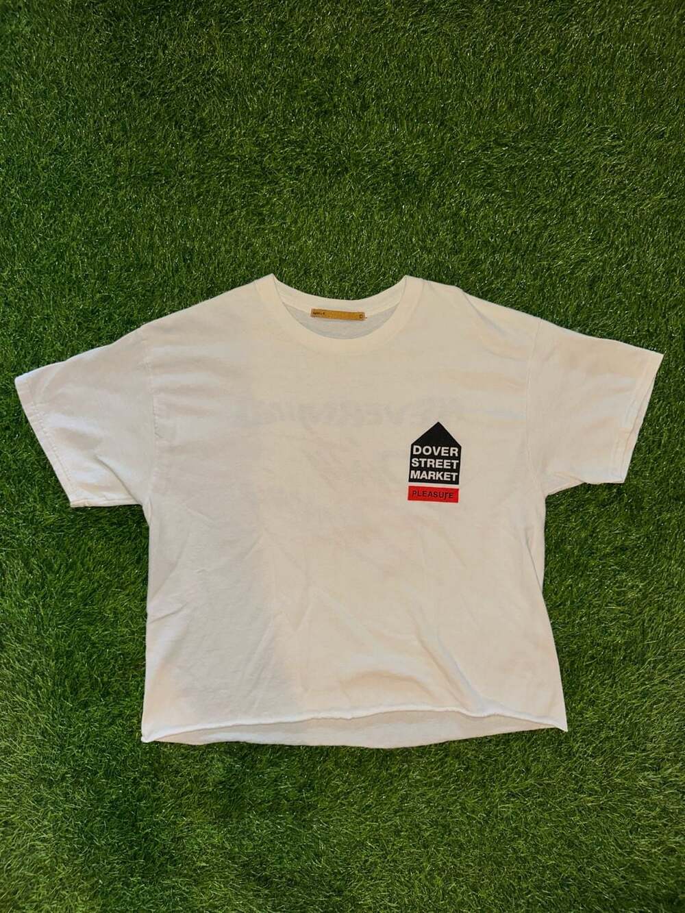 Pleasures x Dover Street Market Nevermind the Dirty Dancing White T-Shirt Size L